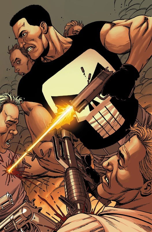 Punisher #1 - page 9 - Artists' Proof By Frank Martin
