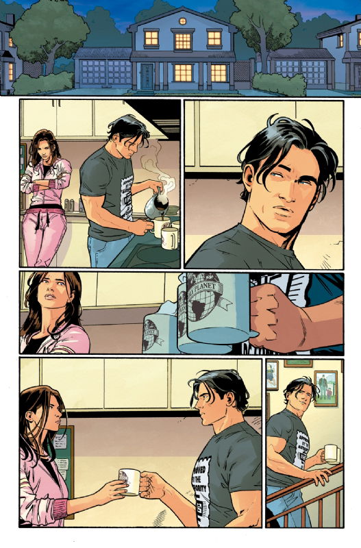 Superman Son of Kal-El #9 - Page 16 - Artists' Proof By Adriano Lucas