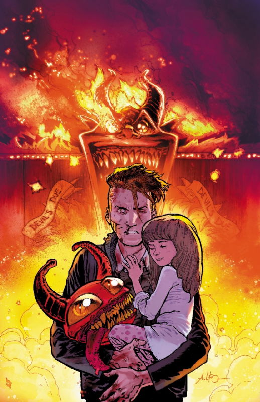 Dark Ride volume 3 TP - cover - Artist's Proof by Adriano Lucas