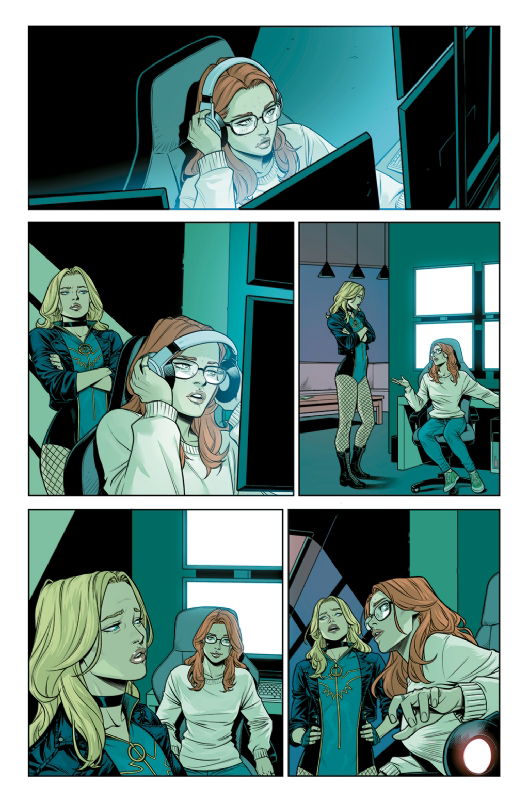 Birds of Prey #14 - page 7 - Artists' Proof By Adriano Lucas