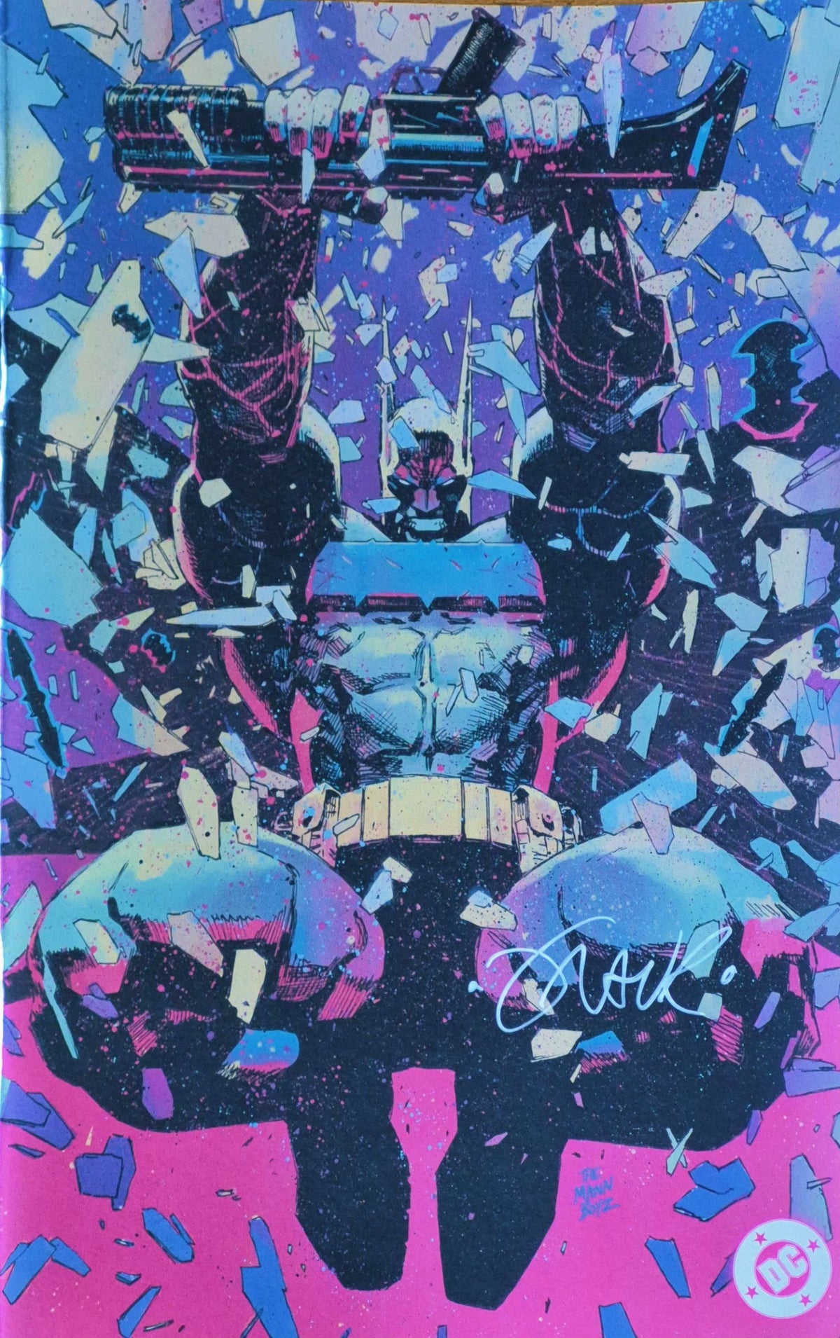 Absolute Batman #5 Calgary Expo 2025 Clay Mann Foil Variant - Signed by Frank Martin