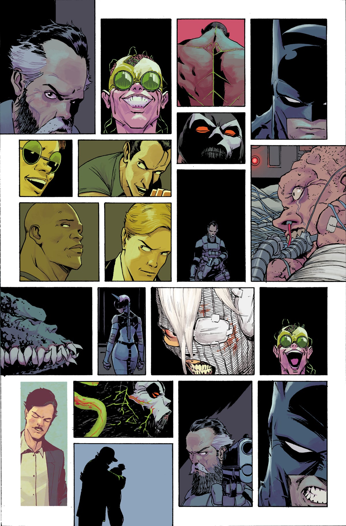 Absolute Batman #14 - page 1 - Artists' Proof By Frank Martin