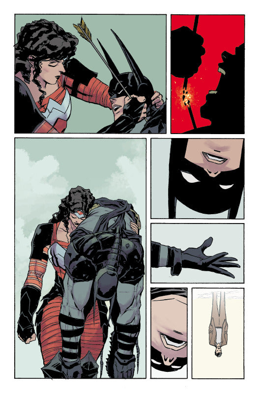 Absolute Batman #16 - page 21 - Artists' Proof By Frank Martin