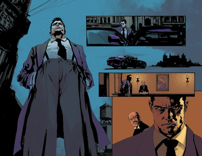Absolute Batman #15 - page 22 - 23 - Artists' Proof By Frank Martin