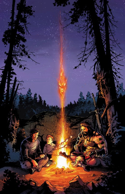 Birthright #4 - cover - Artist's Proof by Adriano Lucas