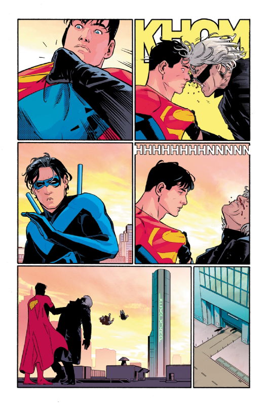 Superman Son of Kal-El #9 - Page 11 - Artists' Proof By Adriano Lucas