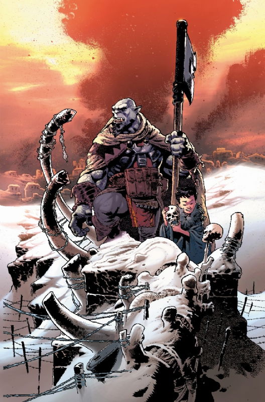 Birthright #2 - cover - Artist's Proof by Adriano Lucas