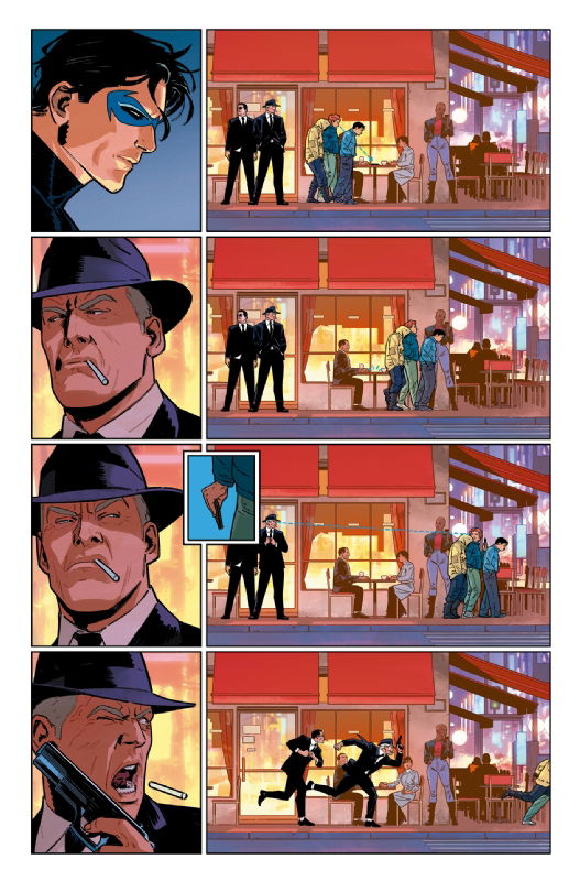 Nightwing #79 - page 15 - Artists' Proof By Adriano Lucas