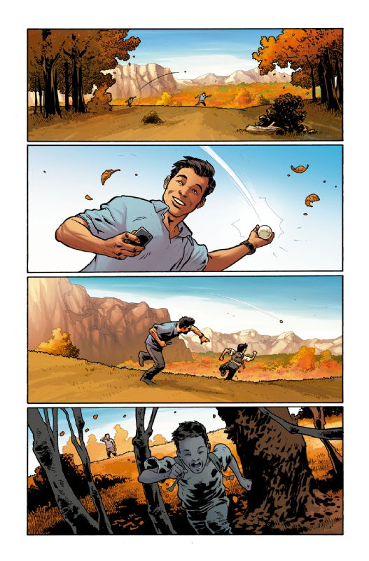 Birthright #1 - page 1 -Artist's Proof By Adriano Lucas