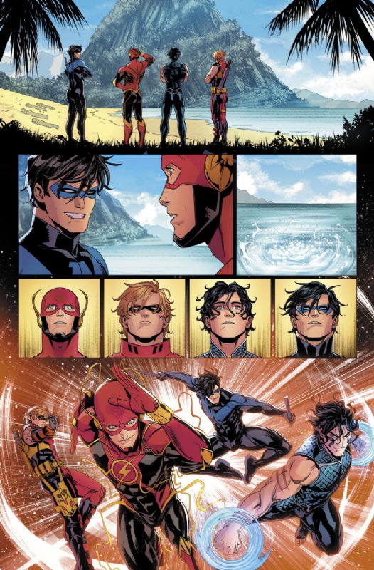 DC's Lex and the City #1 - page 40 - Artist's Proof by Alex Guimarães