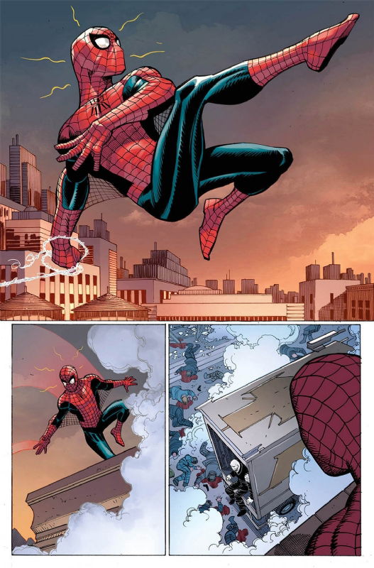 Amazing Spider-Man #2 - page 2 - Artists' Proof By Marcio Menyz