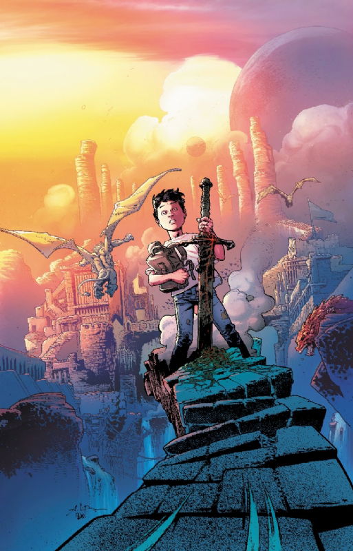 Birthright volume 1 tp - cover - Artist's Proof by Adriano Lucas