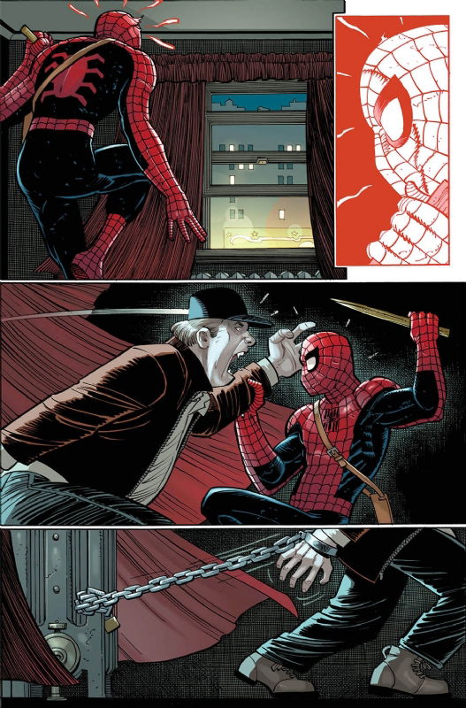 Amazing Spider-Man #49 - page 12 - Artists' Proof By Marcio Menyz