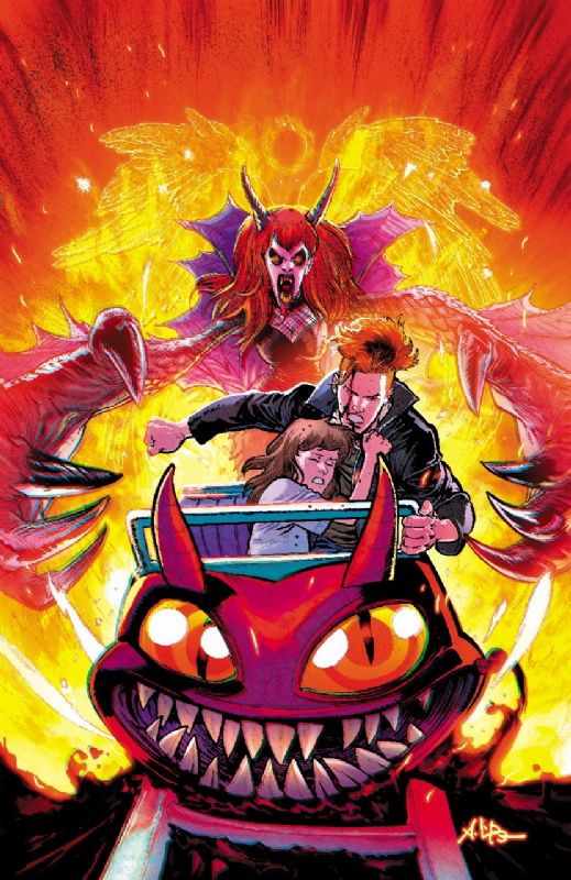 Dark Ride #12 - cover - Artist's Proof by Adriano Lucas