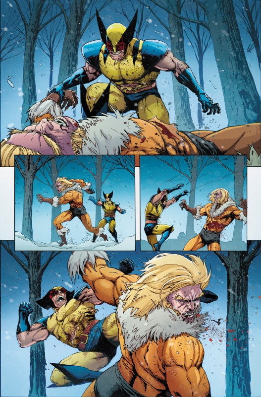 Wolverine Deep Cut #1 - page 17 - Artist's Proof by Carlos Lopez