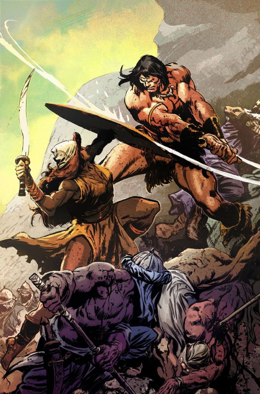 King Size Conan #1 - page 21 - Artist's Proof by Carlos Lopez