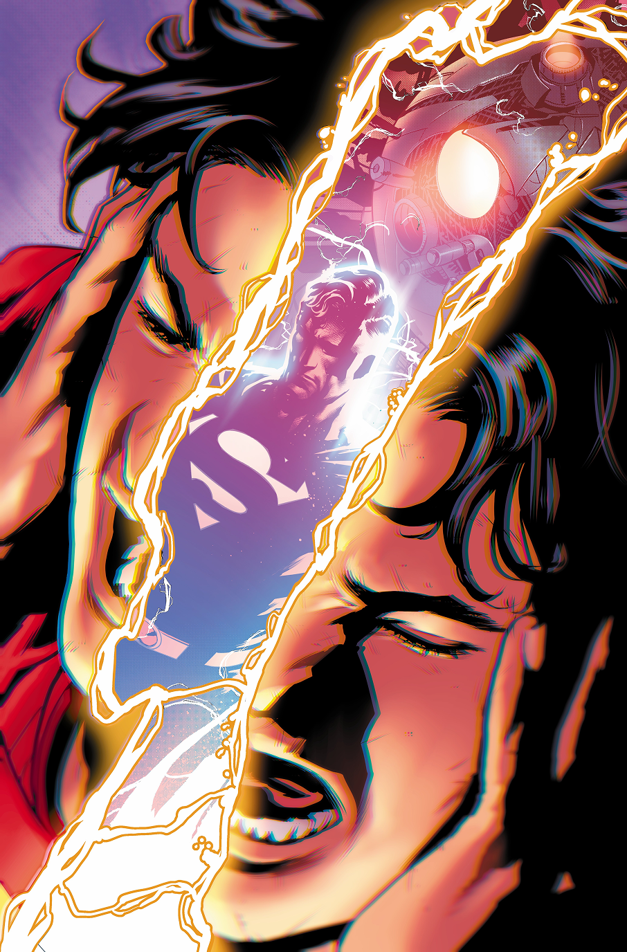 Superman Unlimited #11 - Page 8 - Artist's Proof by Giuliano Peratelli