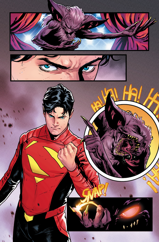 Superman Unlimited #11 - Page 12 - Artist's Proof by Giuliano Peratelli