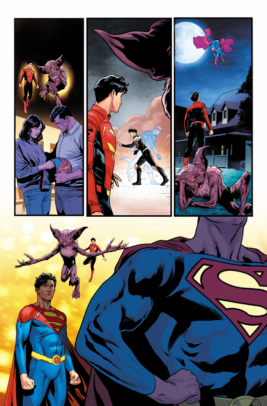 Superman Unlimited #11 - Page 14 - Artist's Proof by Giuliano Peratelli