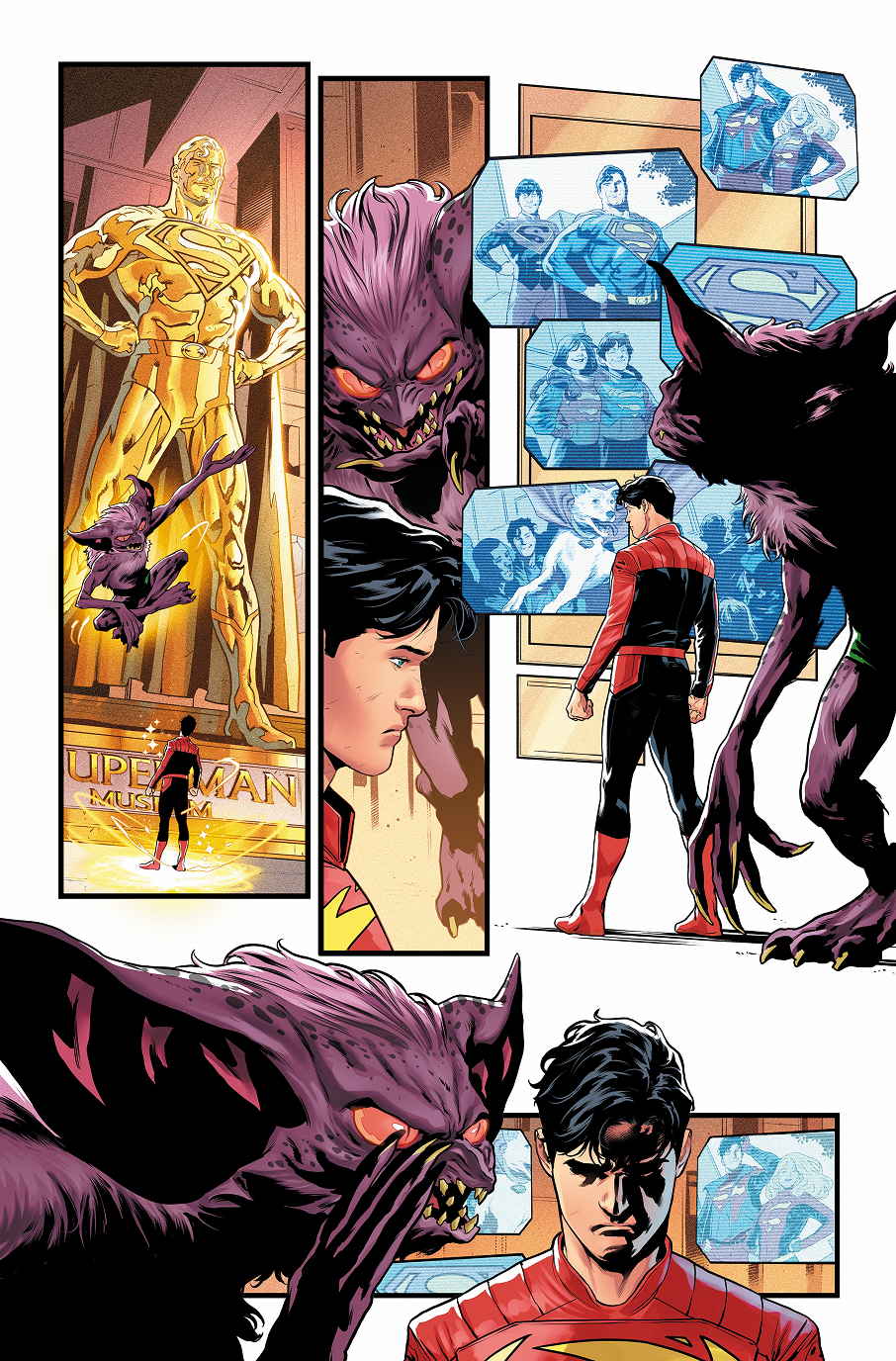 Superman Unlimited #11 - Page 15 - Artist's Proof by Giuliano Peratelli