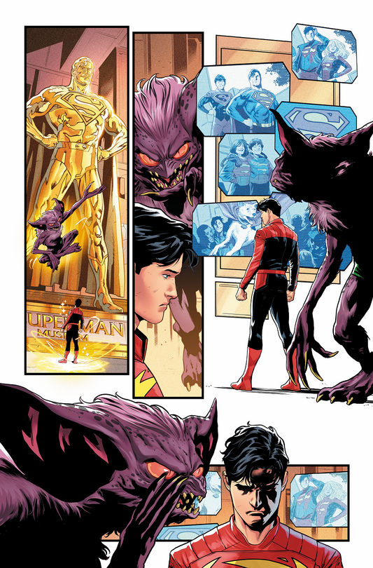 Superman Unlimited #11 - Page 15 - Artist's Proof by Giuliano Peratelli