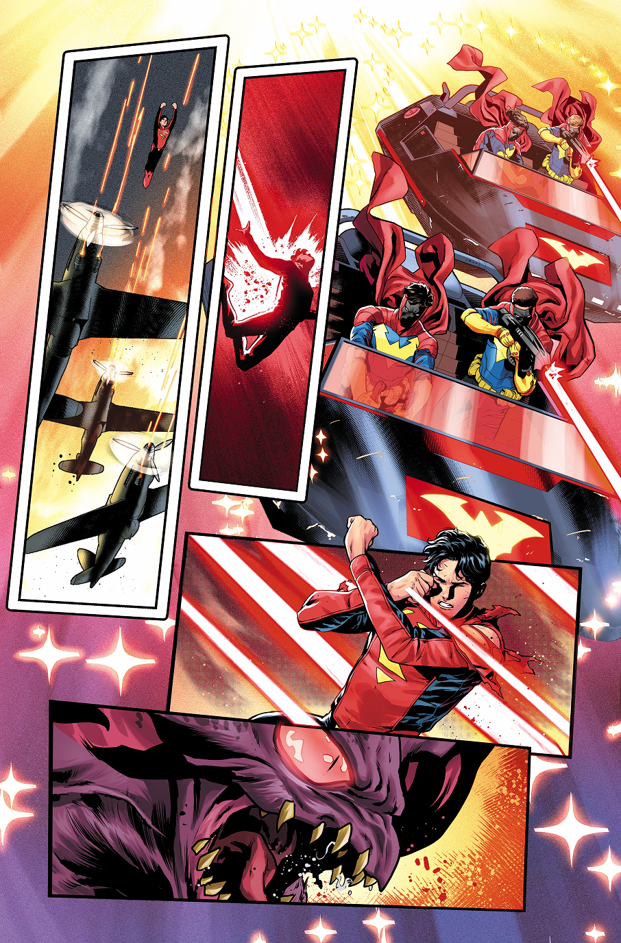 Superman Unlimited #11 - Page 17 - Artist's Proof by Giuliano Peratelli