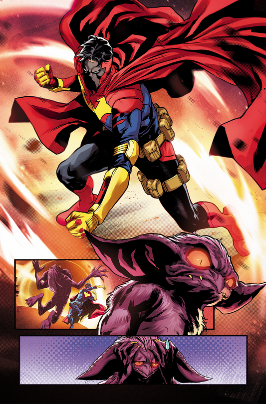 Superman Unlimited #11 - Page 20 - Artist's Proof by Giuliano Peratelli