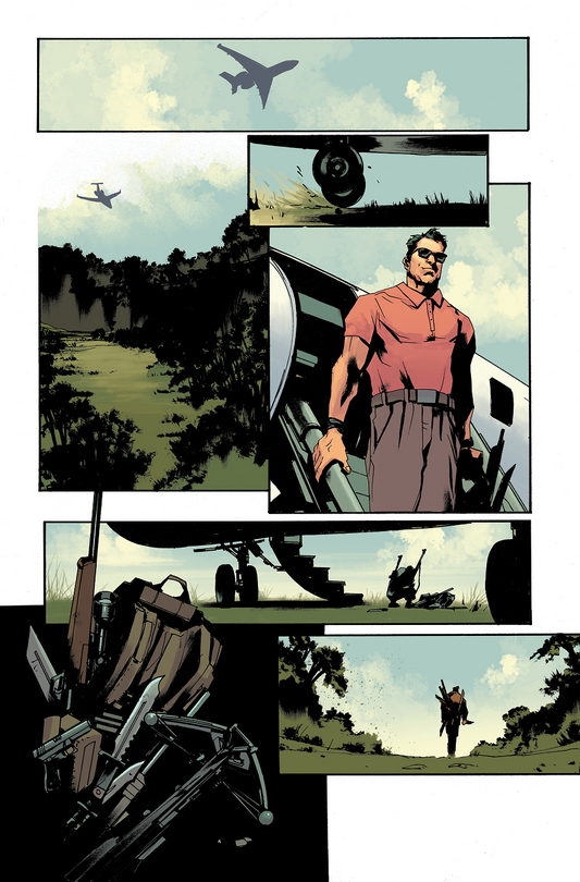 Absolute Batman #15 - page 1 - Artists' Proof By Frank Martin