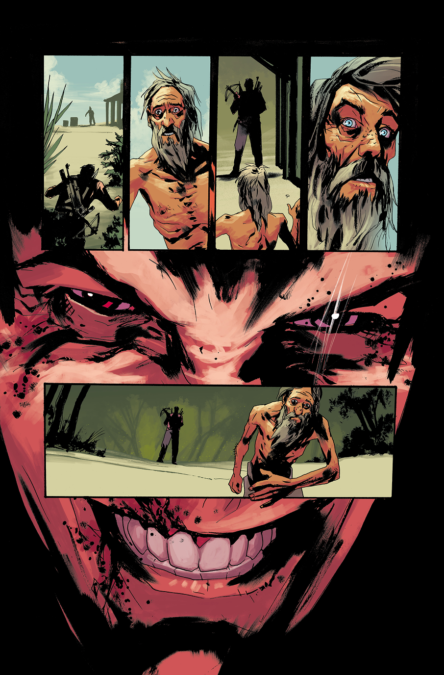Absolute Batman #15 - page 13 - Artists' Proof By Frank Martin