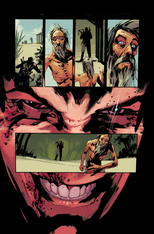 Absolute Batman #15 - page 13 - Artists' Proof By Frank Martin