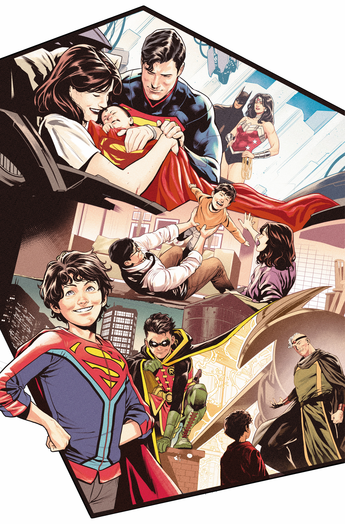 Superman Unlimited #11 - Page 1 - Artist's Proof by Giuliano Peratelli