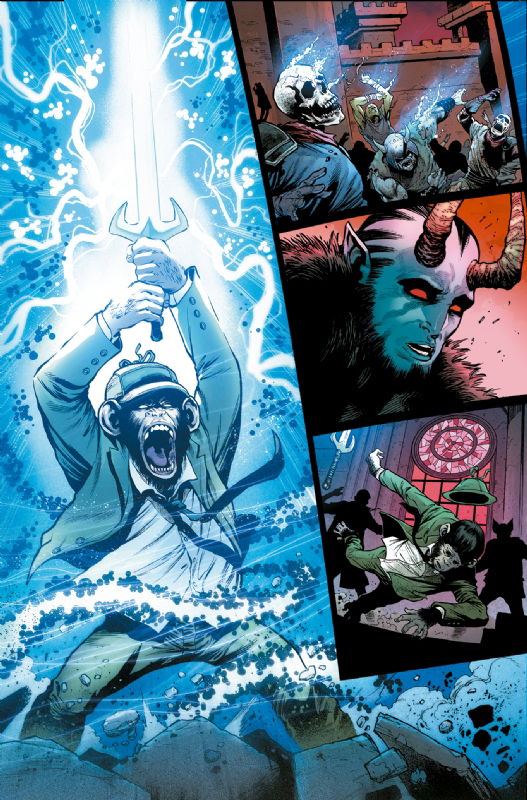 Justice League Dark #6 - page 19 - Artists' Proof By Adriano Lucas