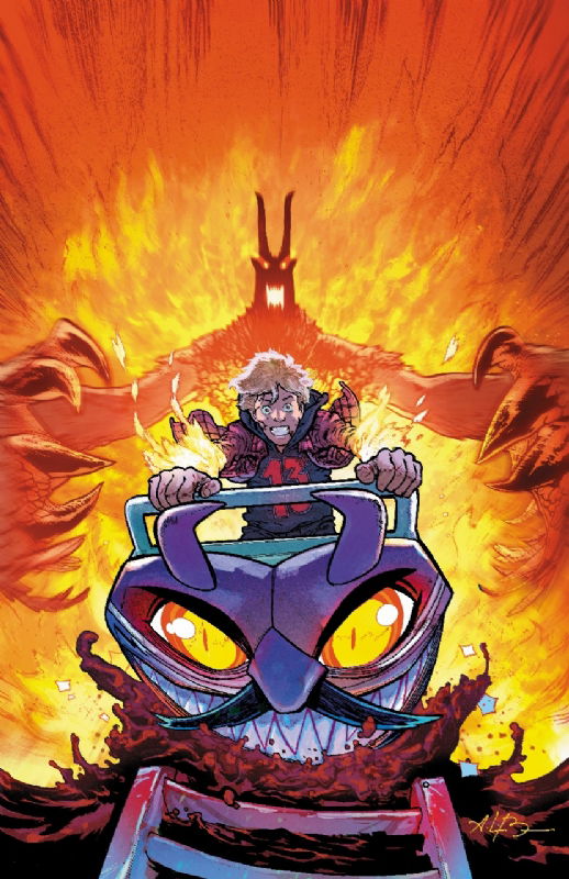 Dark Ride #1 - cover - Artist's Proof by Adriano Lucas