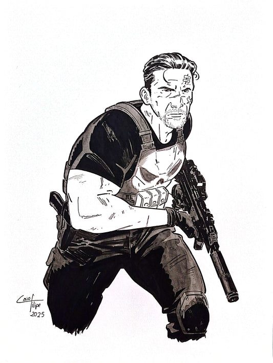 Punisher - Illustration by Caio Filipe