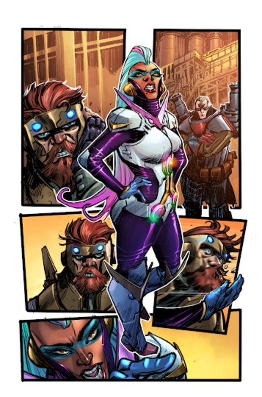 Arc Athena Vol. 1 - Page 36 - Artist's Proof by Giuliano Peratelli