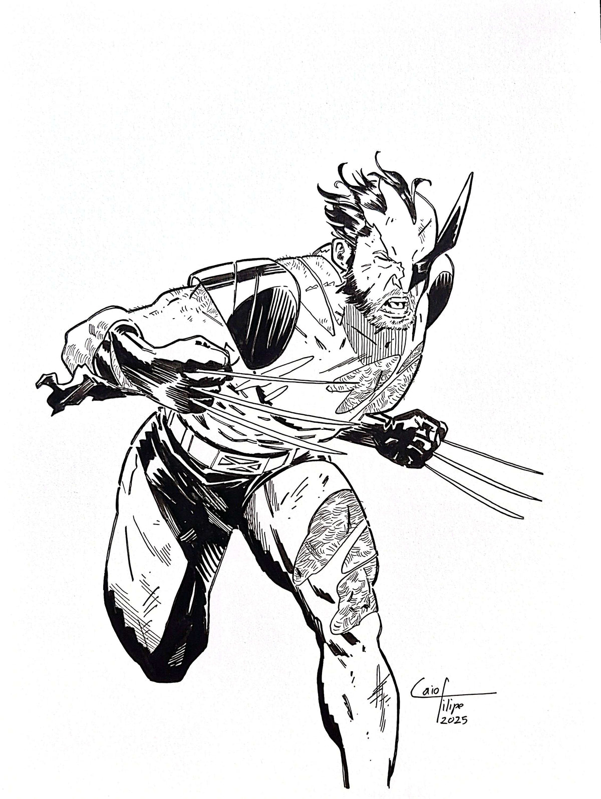 Wolverine - Illustration by Caio Filipe