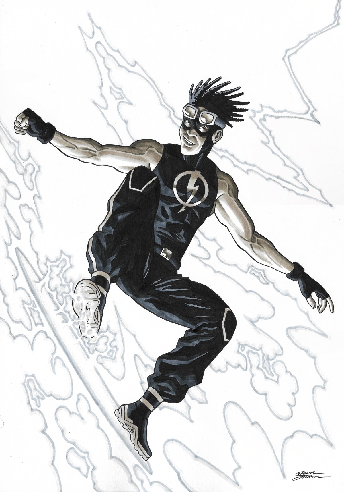Static - Illustration by Gabriel Jardim