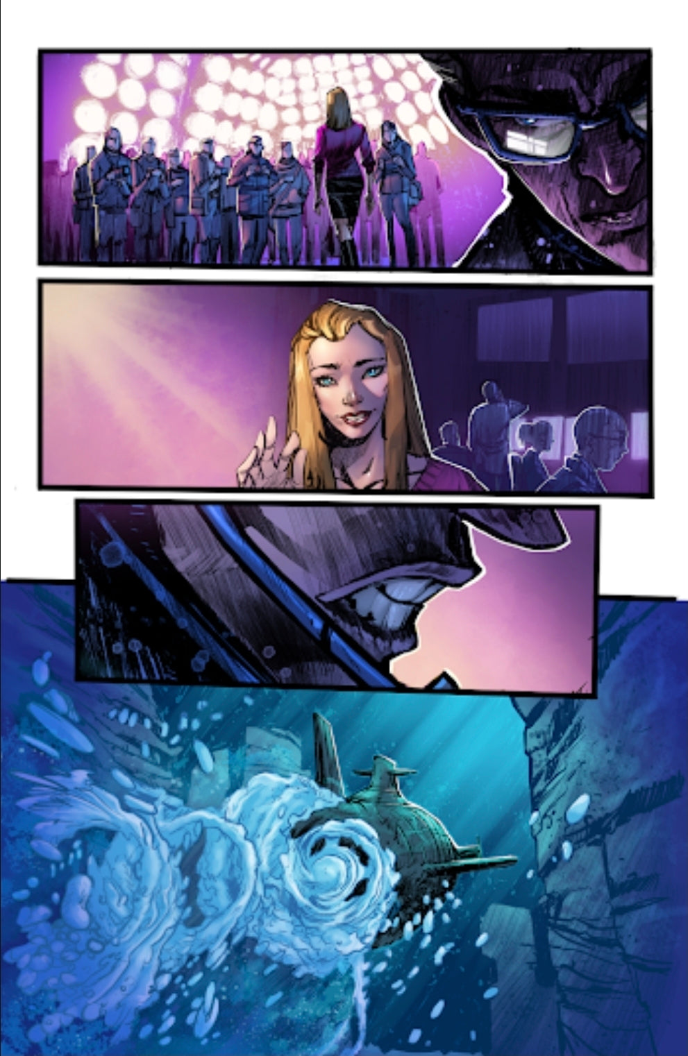 Arc Athena Vol. 1 - Page 12 - Artist's Proof by Giuliano Peratelli