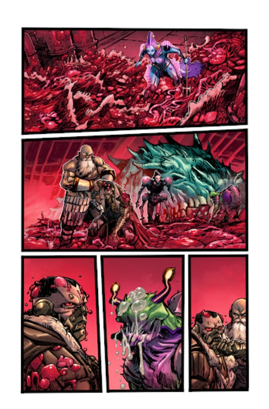 Arc Athena Vol. 1 - Page 40 - Artist's Proof by Giuliano Peratelli