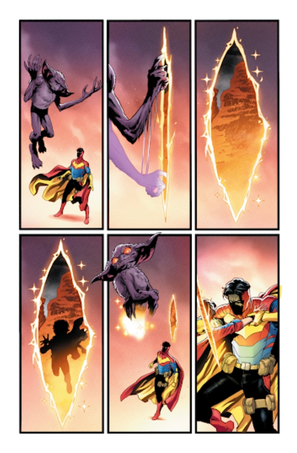 Superman Unlimited #11 - Page 21 - Artist's Proof by Giuliano Peratelli