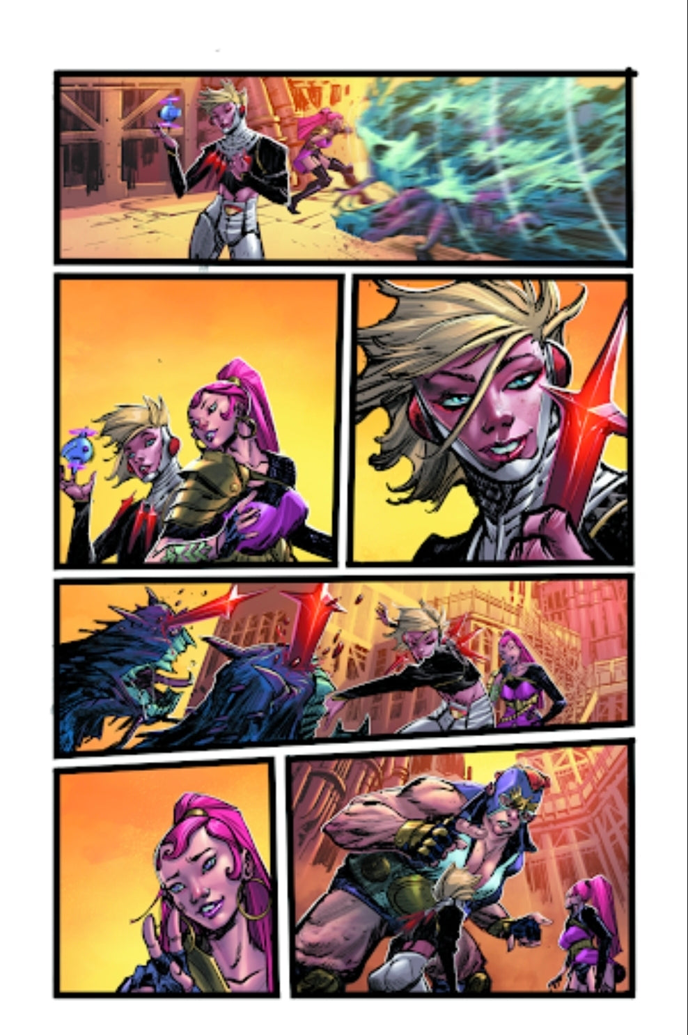 Arc Athena Vol. 1 - Page 33 - Artist's Proof by Giuliano Peratelli