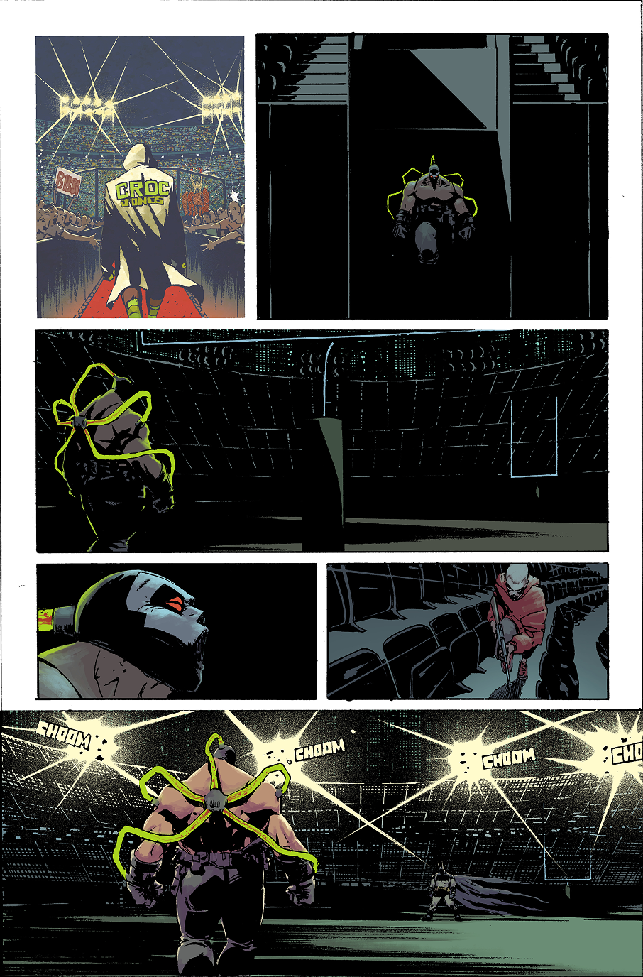 Absolute Batman #14 - page 6 - Artists' Proof By Frank Martin