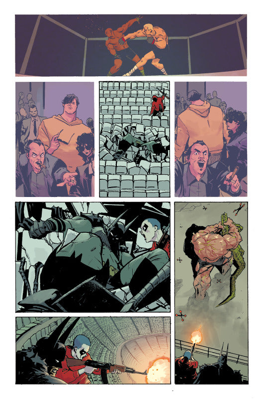Absolute Batman #14 - page 14 - Artists' Proof By Frank Martin