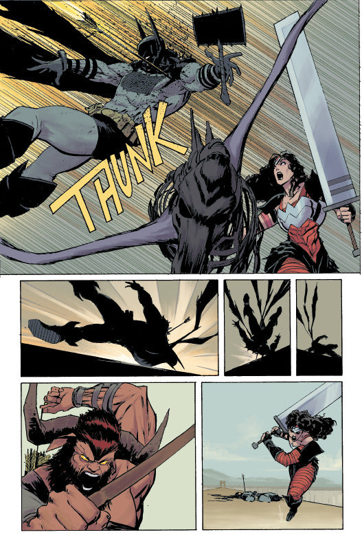 Absolute Batman #16 - page 19 - Artists' Proof By Frank Martin