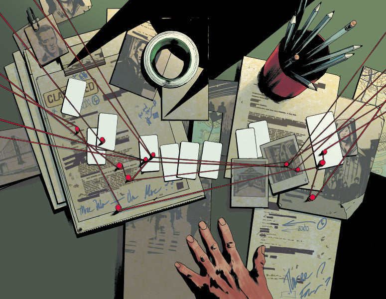 Absolute Batman #15 - page 2 - 3 - Artists' Proof By Frank Martin