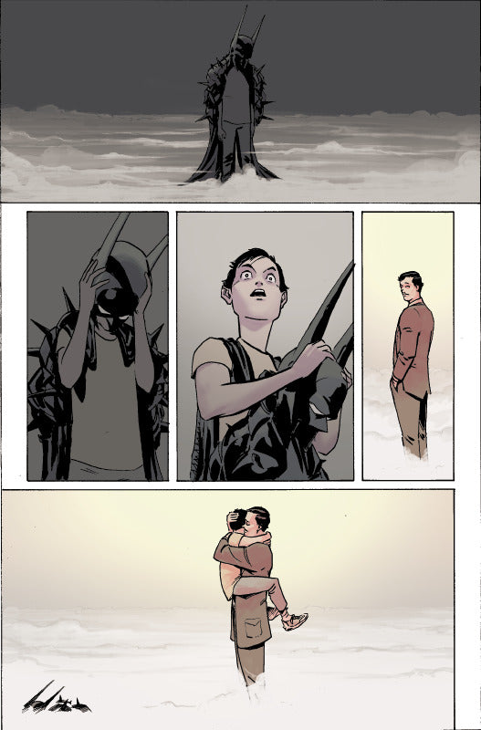 Absolute Batman #16 - page 12 - Artists' Proof By Frank Martin