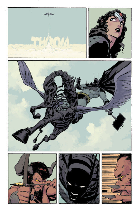 Absolute Batman #16 - page 18 - Artists' Proof By Frank Martin
