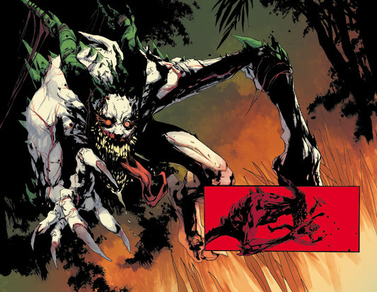 Absolute Batman #15 - page 18 - 19 - Artists' Proof By Frank Martin