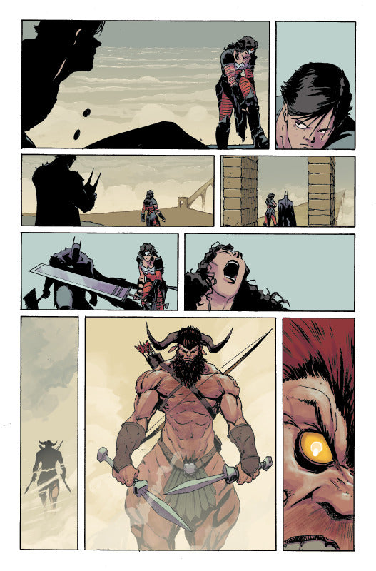 Absolute Batman #16 - page 14 - Artists' Proof By Frank Martin