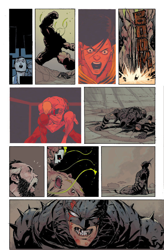 Absolute Batman #14 - page 21 - Artists' Proof By Frank Martin